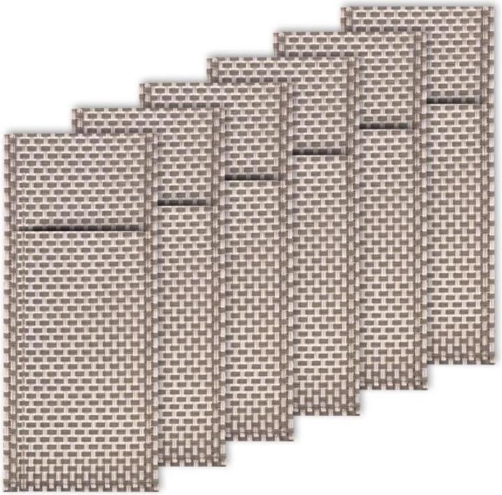 Image du produit Saleen Pochettes à couverts 'Elegance' lot de 6 (6 x)