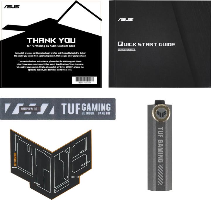 Actual product image ASUS TUF RX 9070 XT GAMING OC (16 GB)