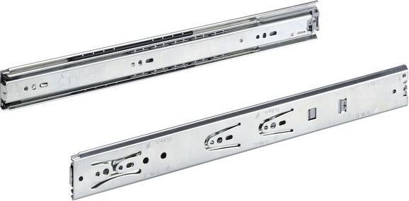 Immagine prodotto Hettich Schubladenschiene Vollauszug 400 mm mit Anschlagdämpfung chromatiert 9126921 2 Stück