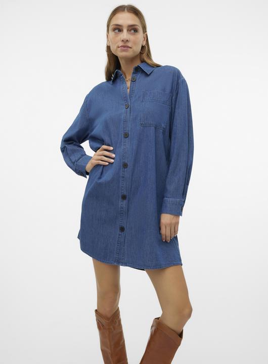 Produktbild Vero Moda VMELOISE Kurzes Kleid Jeanskleid (XS)
