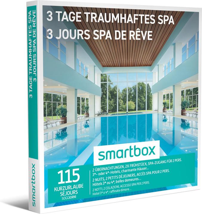 Immagine prodotto Smartbox 3 giorni di spa da sogno (2 pers.)