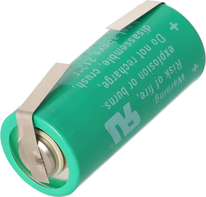 Immagine prodotto Varta Batteria CR2/3AA, 6237 con capocorda a U, 6237301301 (1 pz., 2/3 AA, 1350 mAh)