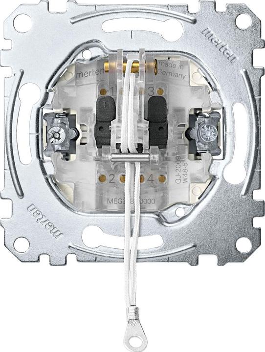 Merten Module d'interrupteur à tirette, 2 pôles, 10 AX, MEG3182-0000