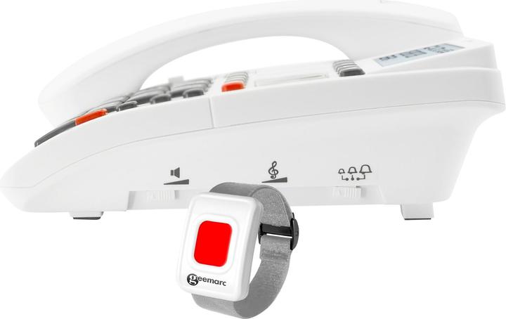 Immagine prodotto Geemarc CL610 Telefono di emergenza con cavo e braccialetto SOS