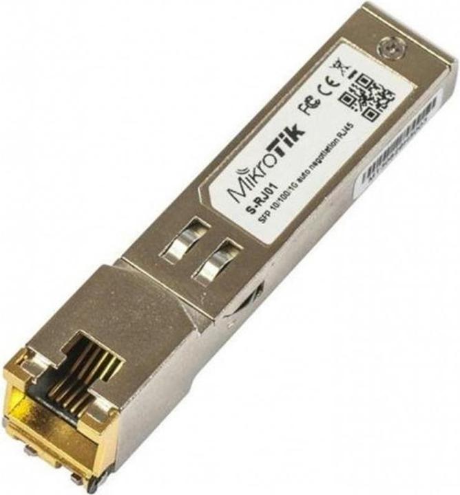 Actual product image MikroTik SFP to RJ-45 Module: S-RJ01
