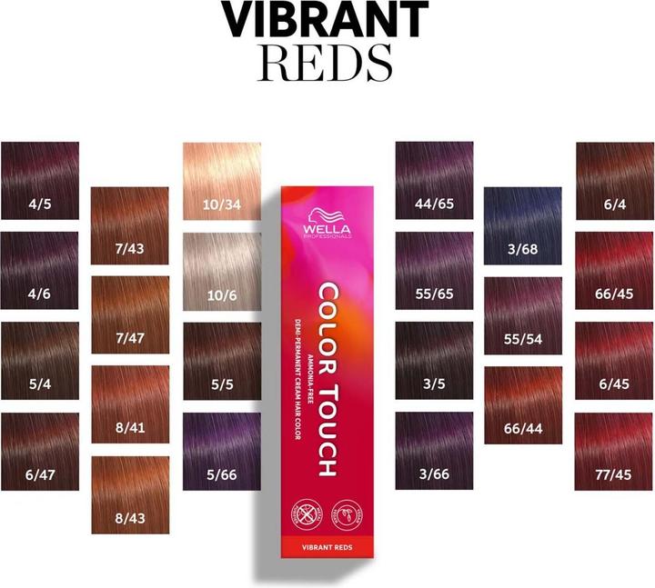 Image du produit Wella Touche de couleur rouge vif - 6/47 (Blond, Rouge, Marron)
