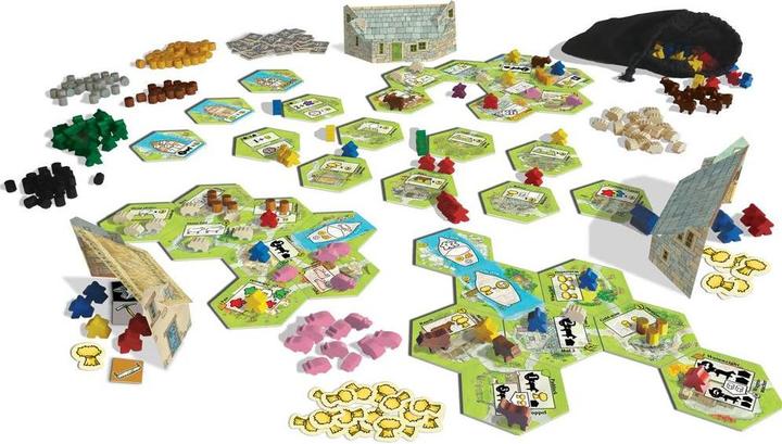 Actual product image Keyflower Extension: The Farmers (German, French)