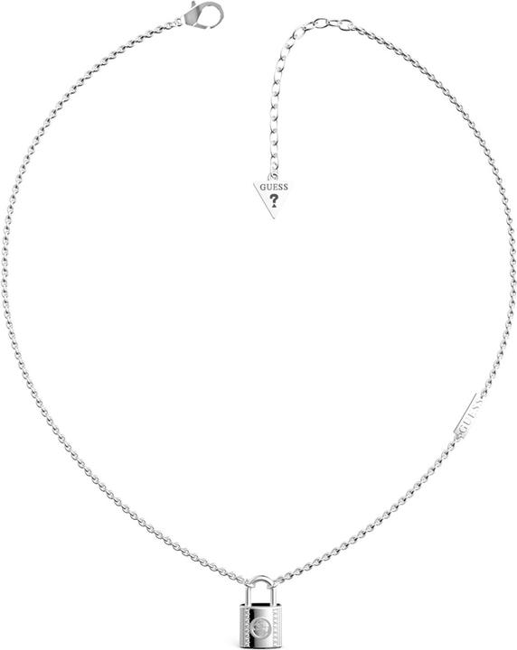 Guess Keep Me Close Halskette (Edelstahl, Mit Stein(en), 40 - 46 cm)