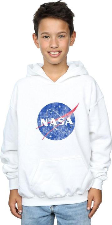 Produktbild Nasa Classic Insignia Logo Distressed Kapuzenpullover Jungen (128)