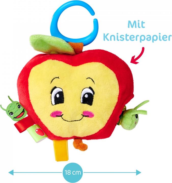 Actual product image ABC Activities Apple with Caterpillar Soft Toy