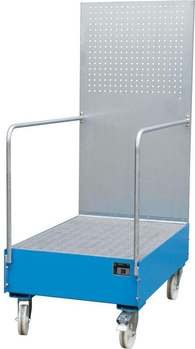 Actual product image Bauer Mobile collection tray with perforated plate wall