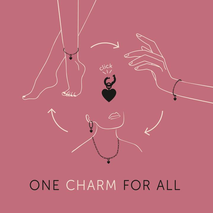 Produktbild Amor Charms für Damen, 925 Sterling Silber, Zirkonia synth. | Tarotkarten (Silber 925)