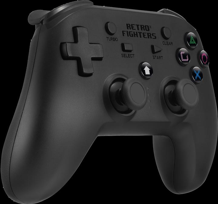 Actual product image Retro Fighters PS Defender 2.4G - Black - Wireless Controller - Nintendo Switch (DSi XL)