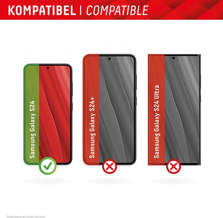 Immagine prodotto Displex Smart Glass, Displayschutzfolie (1 Pezzo/i, Samsung Galaxy S24, Samsung Galaxy S25)