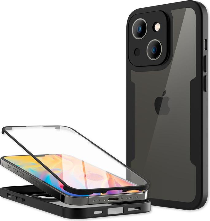 Immagine prodotto Nalia Busta ibrida trasparente a 360 gradi (Apple iPhone 14)