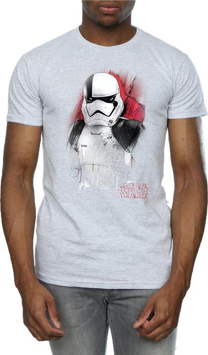 Immagine prodotto Star Wars Maglietta Stormtrooper Spazzolato Uomo (L)