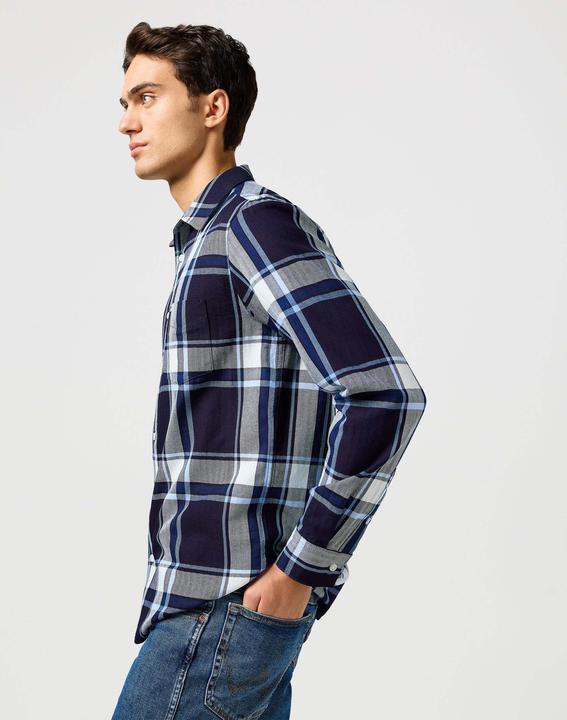 Image du produit Wrangler Langarmhemd 1 Pkt Shirt (L)