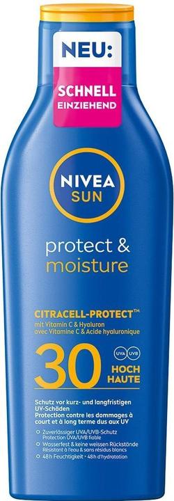 NIVEA Protect und Moisture (Sonnenmilch, SPF 30, 200 ml)