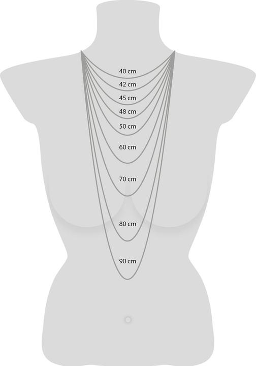 Actual product image Engelsrufer Heart wings necklace (925 silver, 44 cm)