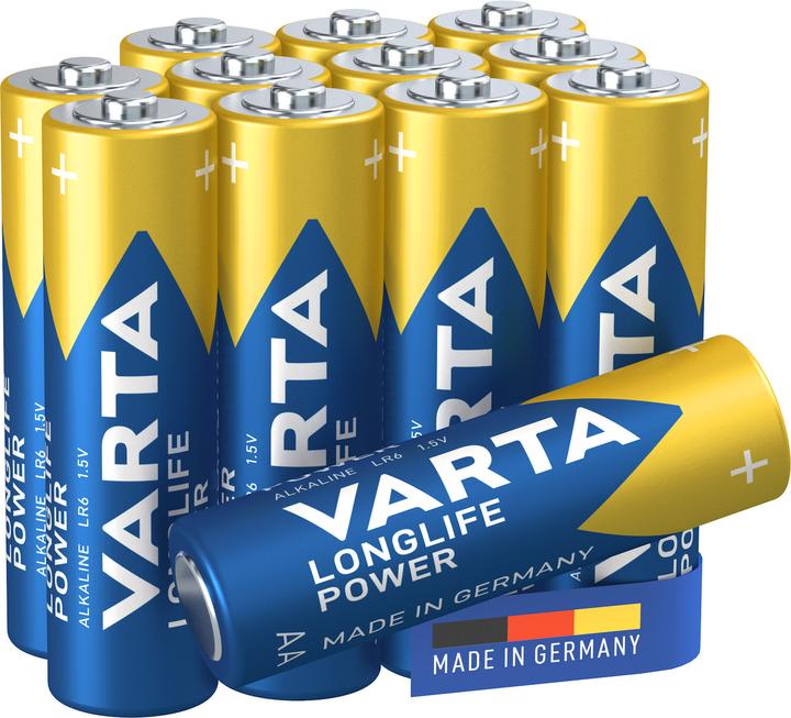 Actual product image Varta Longlife Power (12 pcs., AA, 2970 mAh)