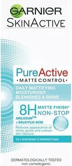Actual product image Garnier Skin Active Pure Active (Mattifying Moisturiser) 50 ml (L) (50 ml)