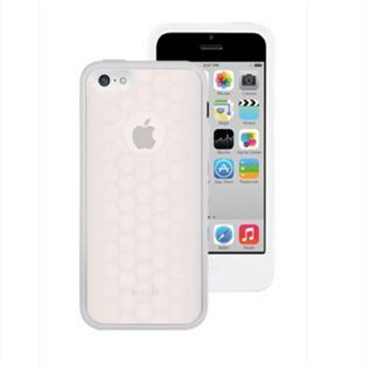 Produktbild Moshi Origo Silikonhülle für iPhone 5C Polar White (Apple iPhone 5c)
