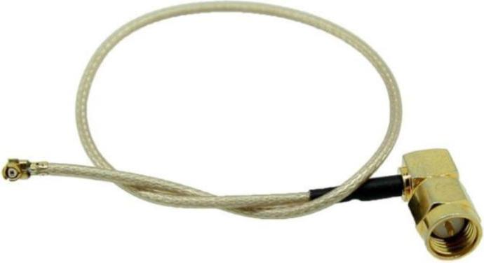 Immagine prodotto Varia 4x pigtail SMA ad angolo retto a spina U.FL, 25 cm (Cavi antenna)