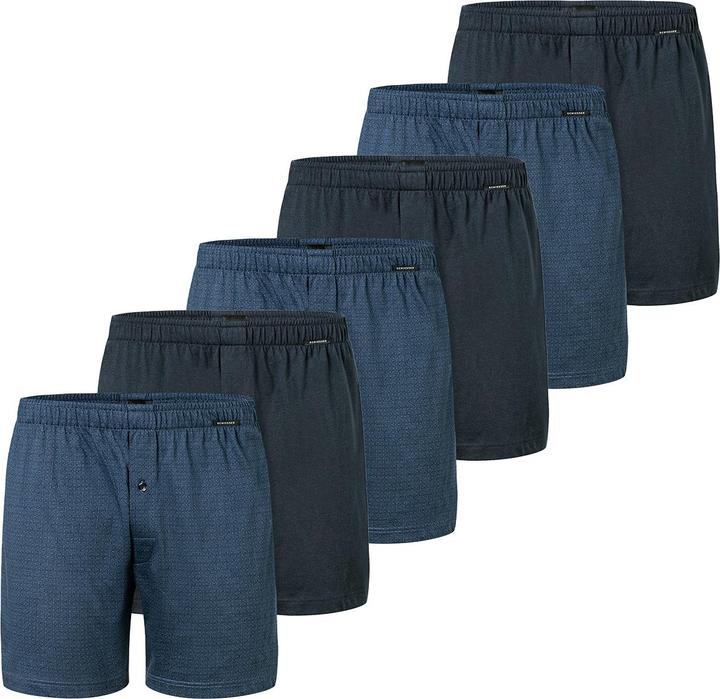 Produktbild Schiesser 6er Pack Singel-Jersey Boxershorts (7, XL, 6er Pack)