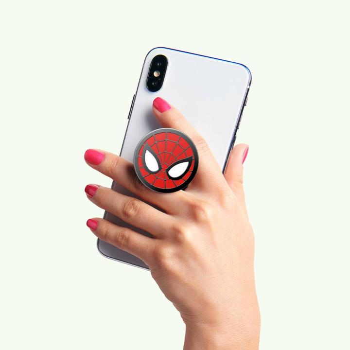 Image du produit PopSockets PopGrip Luxe émail Spiderman