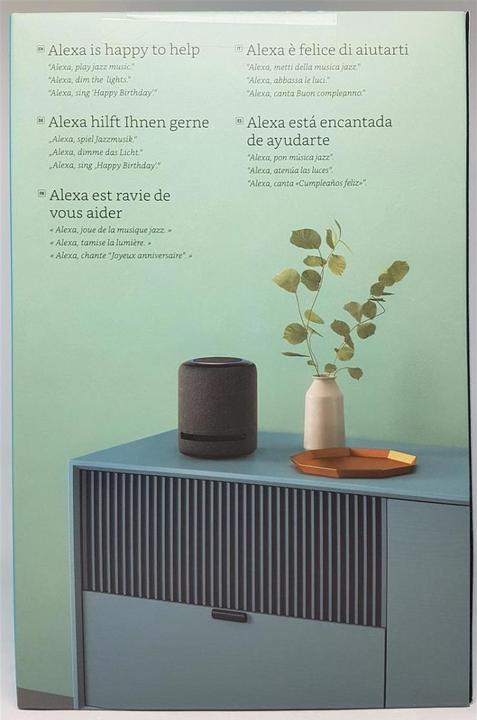Immagine prodotto Amazon Studio Echo (Amazon Alexa)