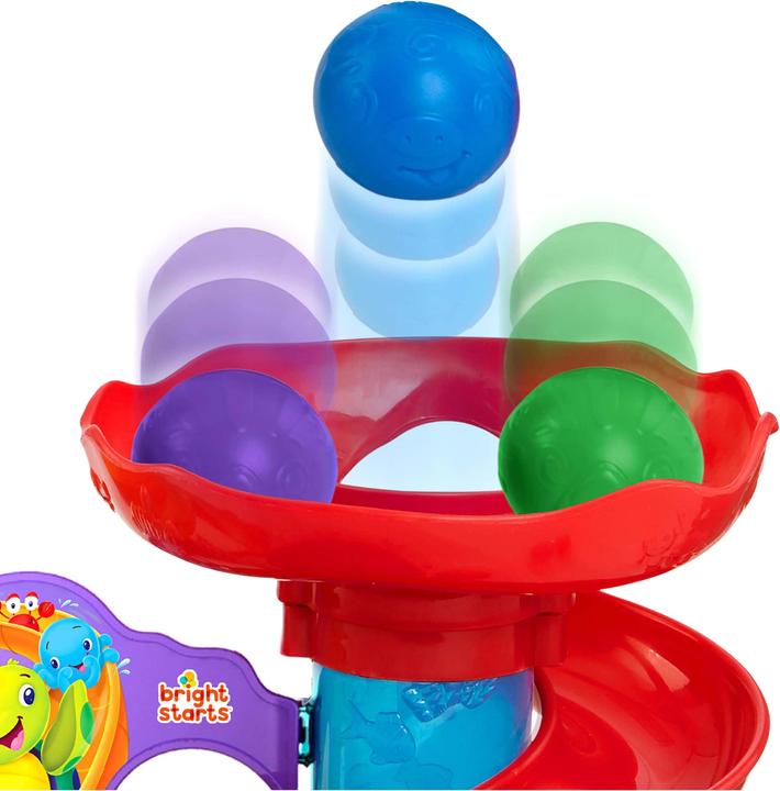 Actual product image Bright Starts Spin 'n slide ball popper