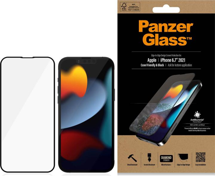 Actual product image PanzerGlass Display protection (1 Piece, Apple iPhone 13 Pro Max)