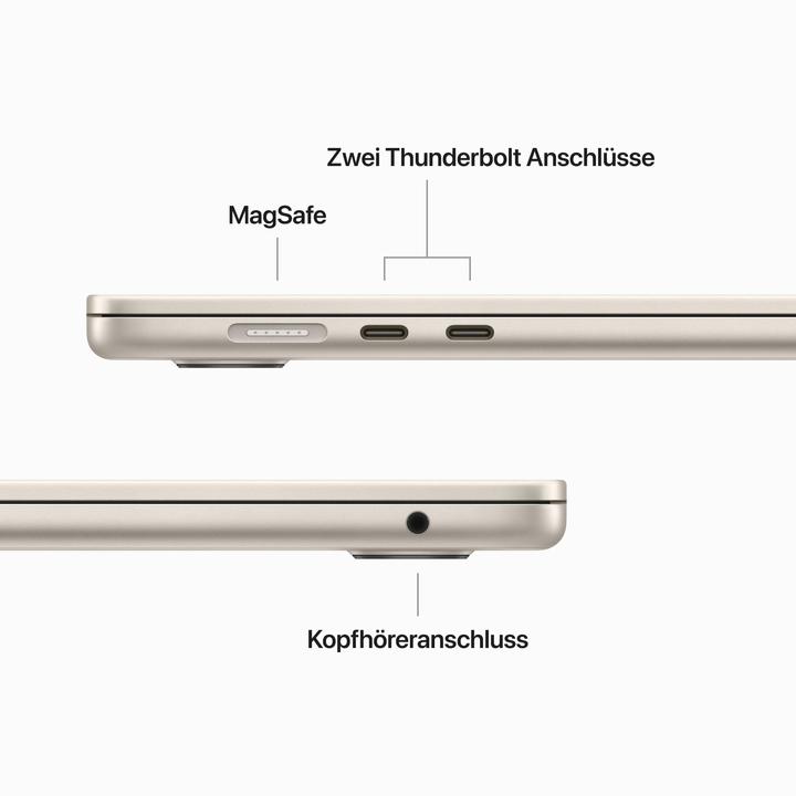 Actual product image Apple MacBook Air - 2023 (15", M2, 8 GB, 512 GB, DE)