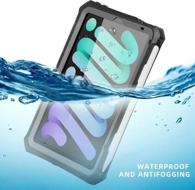Actual product image Shellbox IP68 wasserdichte Outdoor Hülle (iPad mini 2021 (6th Gen), iPad mini 2024 (7th gen))