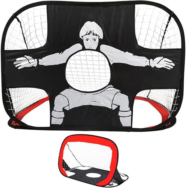 Actual product image Out of the blue 2-in-1 pop-up football goal 120x80cm