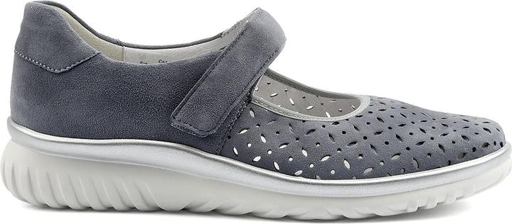 Produktbild Semler Damen Slipper Sportlich Bequem blau (36)