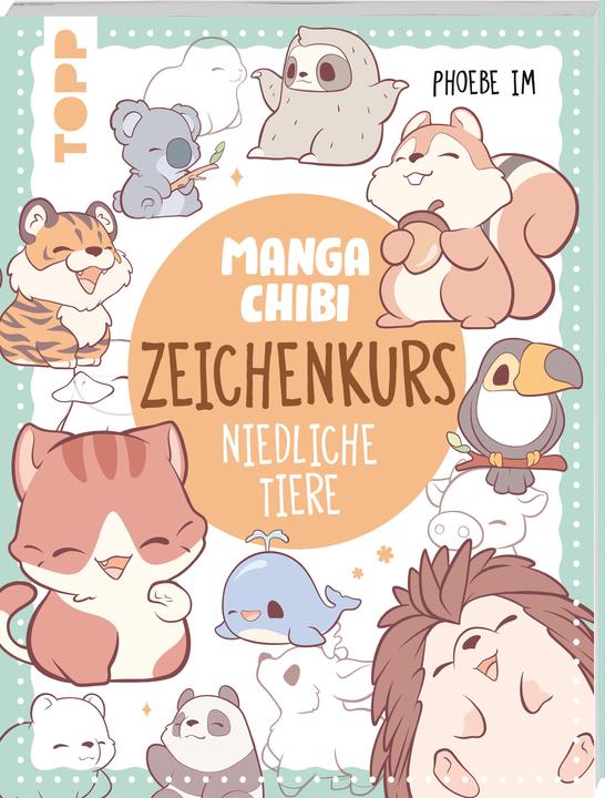 Immagine prodotto Manga Chibi – Zeichenkurs Niedliche Tiere (Tedesco, Phoebe Im, Beate Wellmann, 2024)