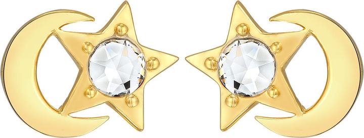 Actual product image Elli Astro, Crescent, Stars (925 sterling silver, Glass crystal)