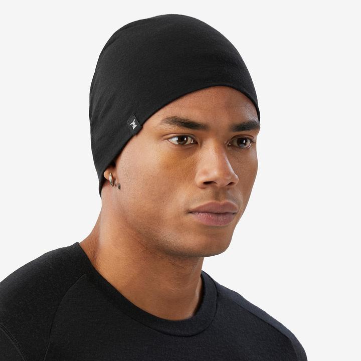 Image du produit Forclaz Bonnet de trekking en laine mérinos, MT500 noir (Taille unique)