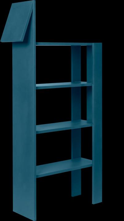 Actual product image Ferm Living Giraffe bookcase, dark blue