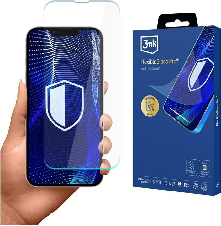 Actual product image 3MK Szkło Hybrydowe FlexibleGlass Pro do Apple iPhone 16E (Apple iPhone 16e)