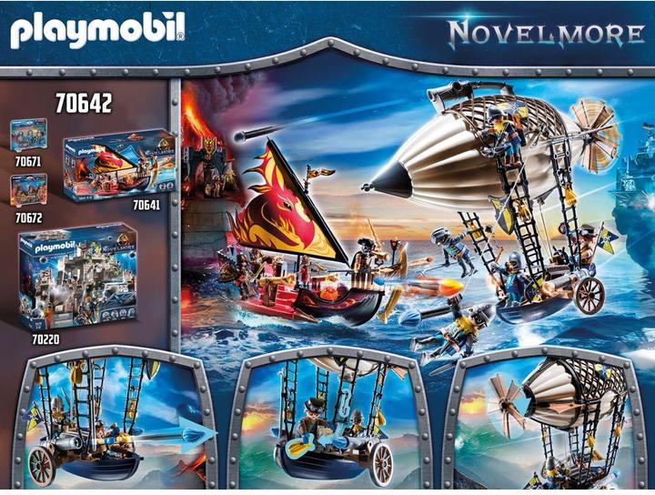 Actual product image Playmobil 70642 Novelmore Dario Zeppelin (70642, Playmobil Novelmore)