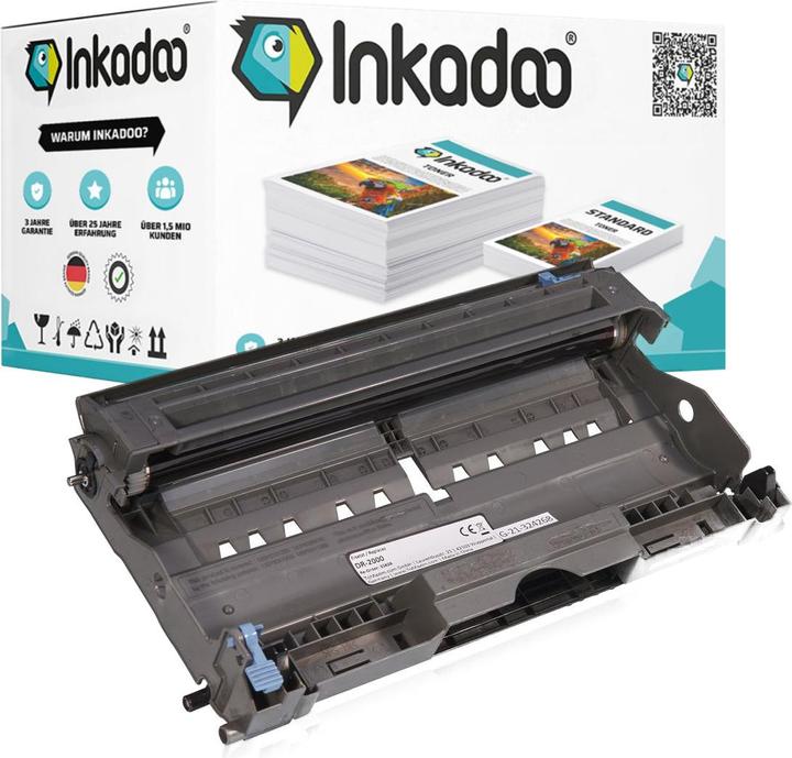 Actual product image Inkadoo Compatible drum for Brother DCP-7025