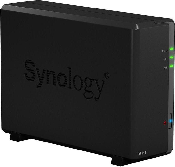 Actual product image Synology Ds118 (1 x 4 TB, WD Red Plus)