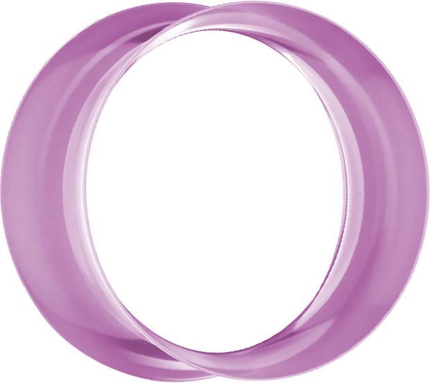 Produktbild Star Piercing Flared Tunnel violett (ohne Messing, Silikon)