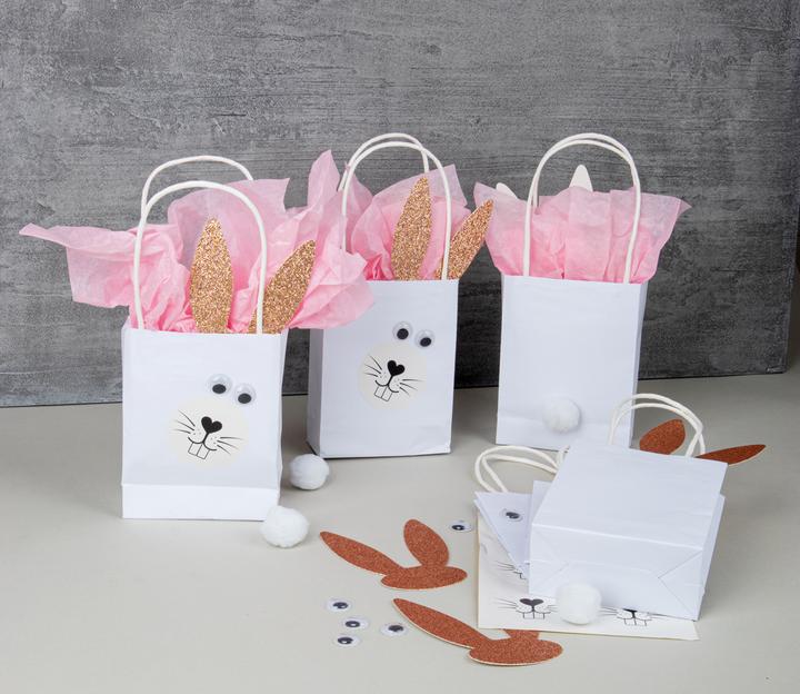 Produktbild Rayher Geschenktaschen-Set "Osterhasen" (Geschenkbox, 6 x)