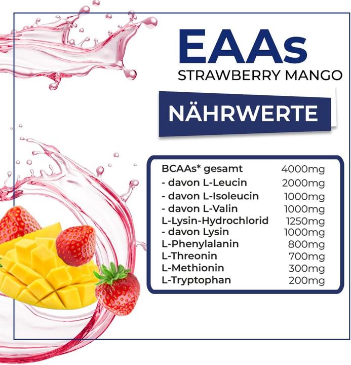 Actual product image All Stars EAAs Powder (Mango, Strawberry, 1 pcs., 400 g)