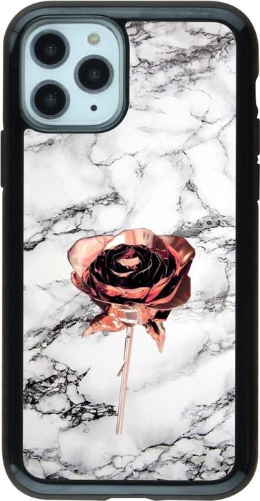 Image du produit PhoneLook Coque Hybrid Armor noir Marble Rose Gold (Apple iPhone 11 Pro)