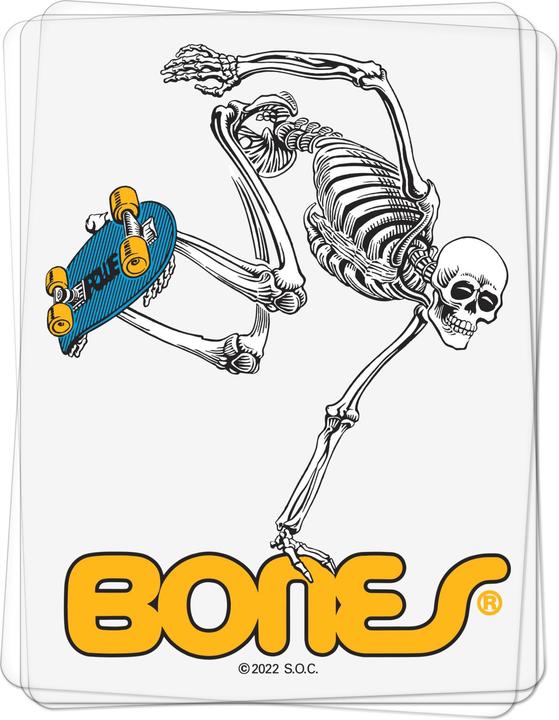 Immagine prodotto Adesivo Skateboard Skeleton 4"