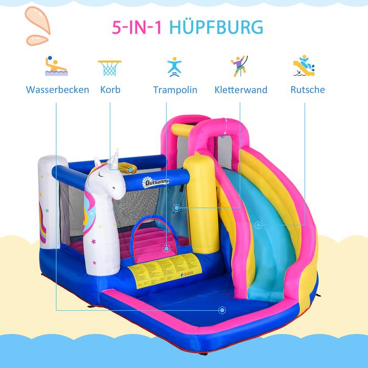 Actual product image Outsunny Children's bouncy castle